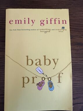 Emily Giffin "Baby Proof" Paperback Book - Yellow Cover